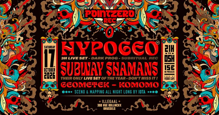 Pointzero Rec Invite HypoGeo - Subway Shamans
