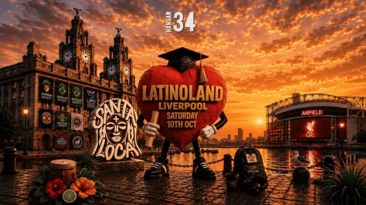 LATINOLAND X SANTA LOCA AT HANGAR34 - LIVERPOOL