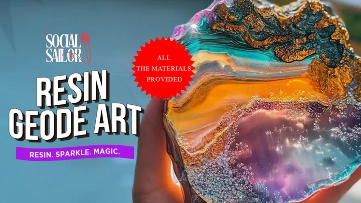 Resin Geode Art Date - Lucknow