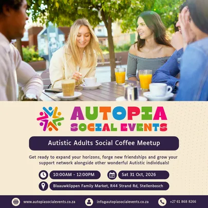 Autistic Adults Social Coffee Meetup - Helderberg