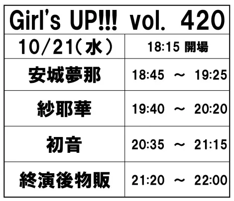 Girl's UP!!! vol.420