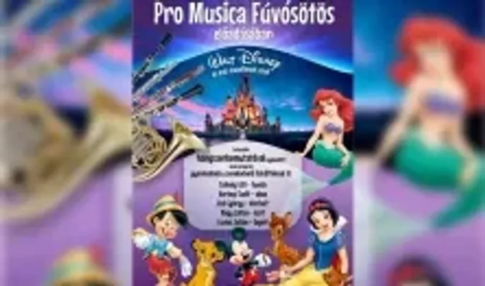 Disney filmslágerek koncert fúvósötös vendég játékkal