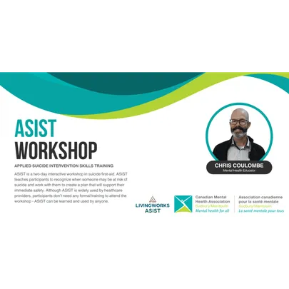 ASIST - Applied Suicide Intervention Skills Training (2 DAYS | Tues, Dec 8 & Wed, Dec 9 | 9:00 a.m. - 4:30 p.m.)