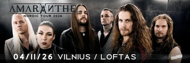 AMARANTHE + SELF DECEPTION, ANKOR | Vilnius