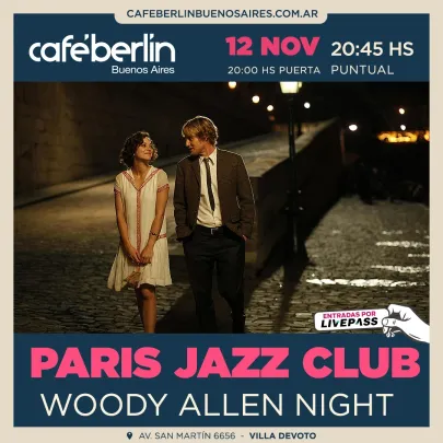 Paris Jazz Club en Café Berlín