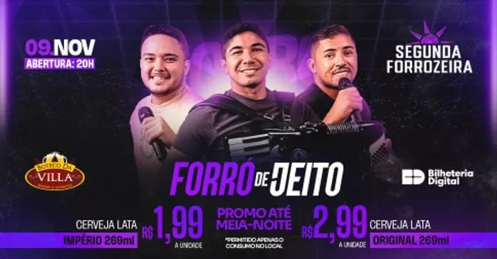 SEGUNDA FORROZEIRA