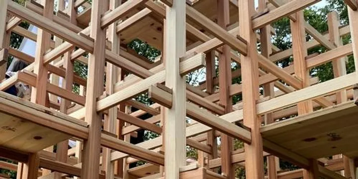 2026 CJC Harumatsuri Festival Wooden Jungle Gym Construction - Kumundar
