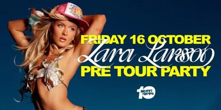 Zara Larsson Pre-Tour Party!