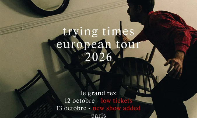 James Blake | Trying times european tour 2026 + Monica martin