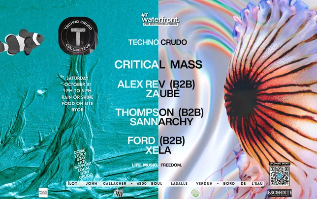 Waterfront #7: TECHNO CRUDO