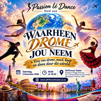 Passion lé Dance bied aan: Waarheen drome jou neem
