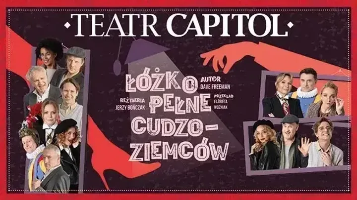 Łóżko pełne cudzoziemców + Po spektaklu dancing z muzyką na żywo