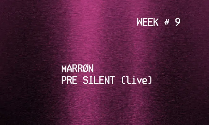 Noise Orchestra | Marrøn - Pre Silent