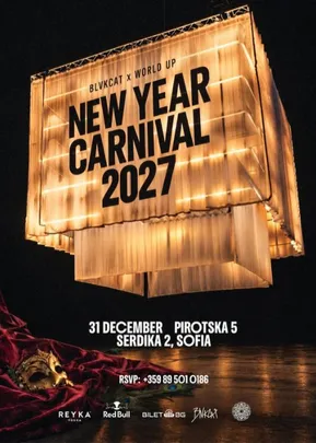BLVKCAT & WORLD UP pres. NEW YEAR CARNIVAL 2027 @ Pirotska 5