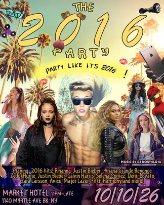The 2016 Party: Party like it's 2016