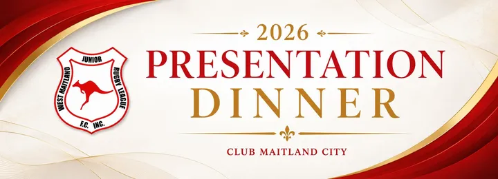 U14 West Maitland JRLFC Presentation Dinner 2026