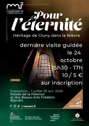 Dernière visite guidée de l’exposition temporaire « Pour l’éternité. Héritage de Cluny dans la Nièvre »