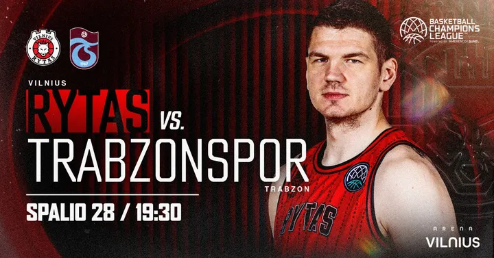 BCL: Vilniaus ''Rytas'' - Trabzono ''Trabzonspor BC''