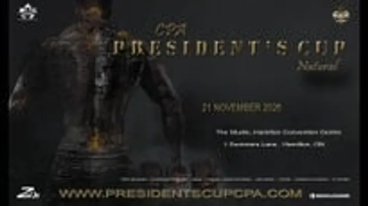 Presidents Cup Naturals - Prejudging