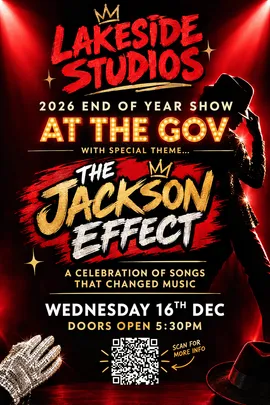 Lakeside Studios Live Show at The Gov - The Jackson Effect