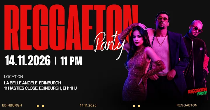 Reggaeton Party (Edinburgh) November 2026