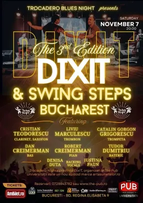 DixiT & Swing Steps Bucharest @ Trocadero Blues Nights