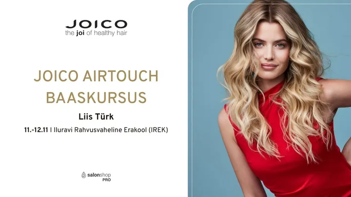 JOICO Airtouch 2-päevane baaskursus Tartus