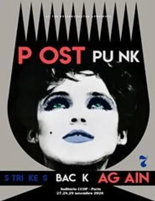 Post Punk Strikes Back Again - Passe Geral 3 dias - 27,28,29 novembro