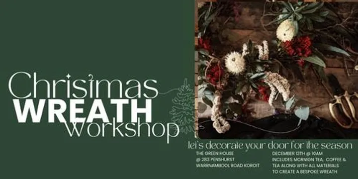 Christmas Wreath Workshop 13/12