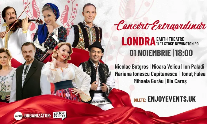 CONCERT EXTRAORDINAR | Nicolae Botgros, Mioara Velicu + more