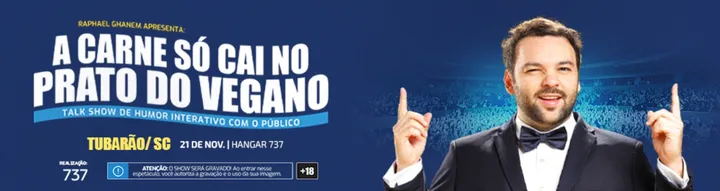 RAPHAEL GHANEM NA HANGAR 737 EM TUBARÃO