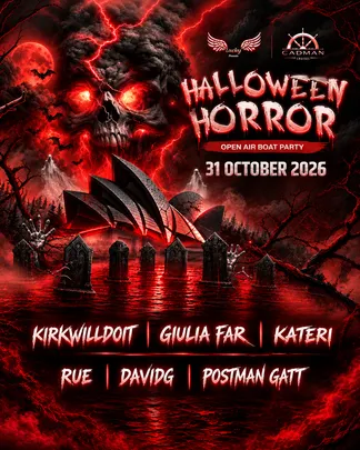 Boat Party - HALLOWEEN HORROR - Open Air Rooftop