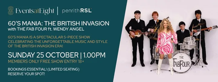 60's Mania: The British Invasion