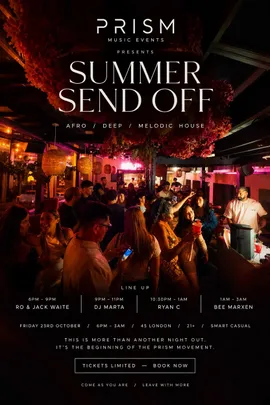 Prisms summer send off