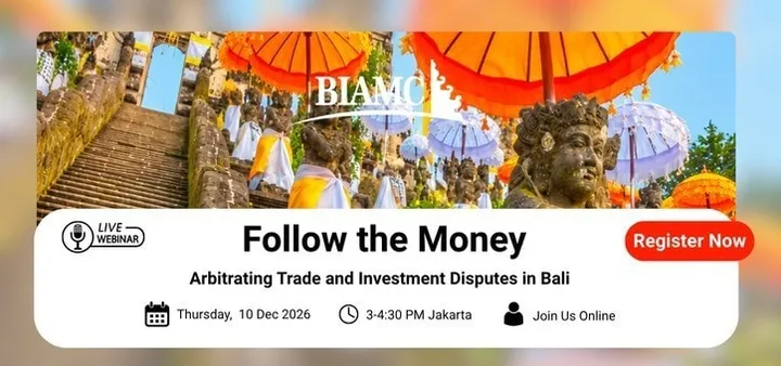 Follow the Money: Arbitrating Trade and Investment Disputes in Bali