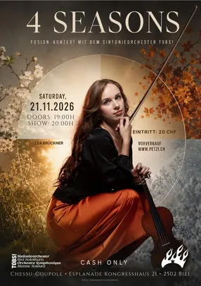 "4 Seasons" -  Chessu feat. TOBS Fusion-Konzert mit dem Sinfonieorchester TOBS! @ la coupole