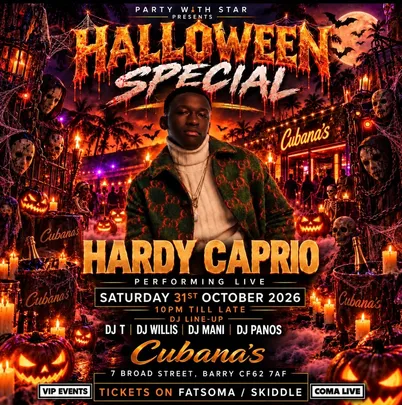 Hardy caprio Halloween special live performance