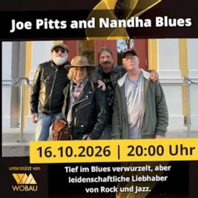 Joe Pitts and Nandha Blues (USA/Italien) | Magdeburg | machwerk