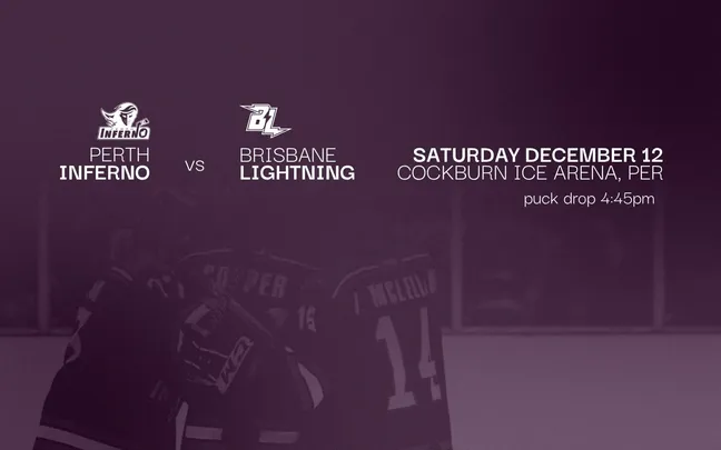 GAME FIVE: Perth Inferno VS Brisbane Lightning (Saturday)