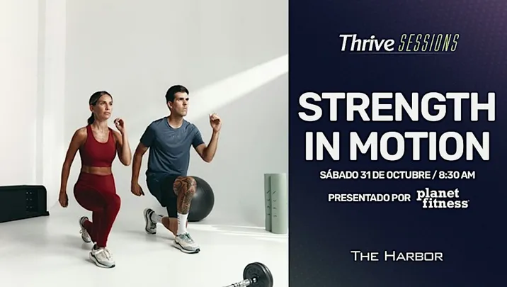 Thrive Sessions x Planet Fitness · Strength in Motion