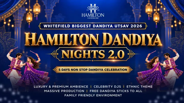 Whitefield Biggest & Premium Dandiya Night 2026