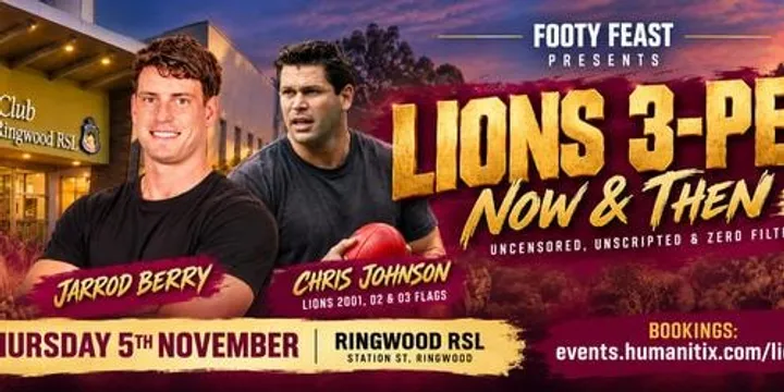 Lions 3-Peat Now & Then Live Show