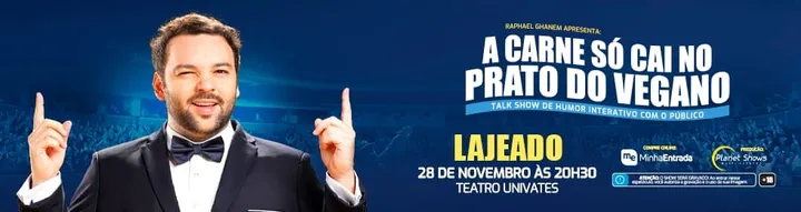 RAPHAEL GHANEM  / STAND UP COMEDY NO TEATRO UNIVATES
