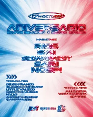 ANIVERSARIO BOUNCE RELOADED X BLONDY KITCHEN