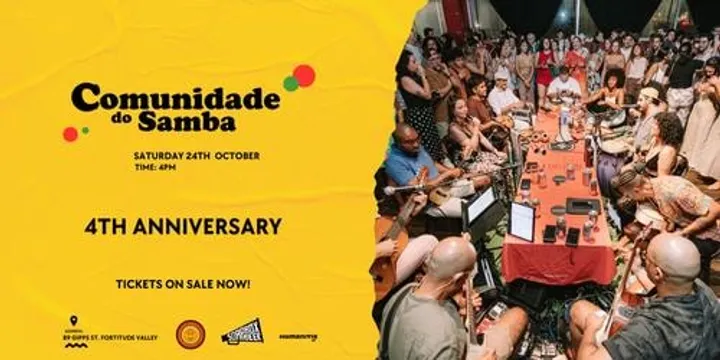 Comunidade do Samba - 4th Anniversary - Oct 24th Saturday