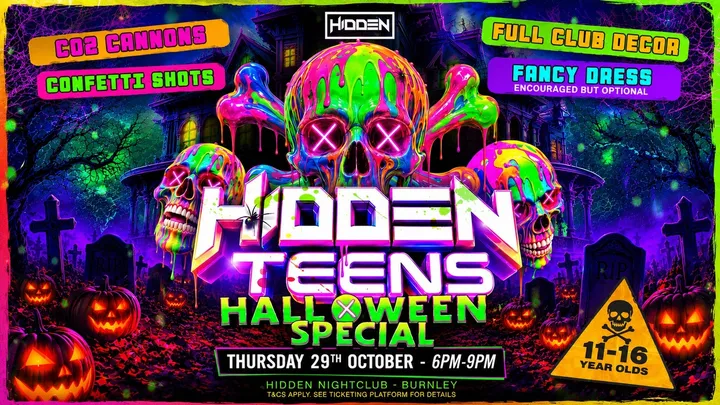Hidden Teens - Halloween UV Special