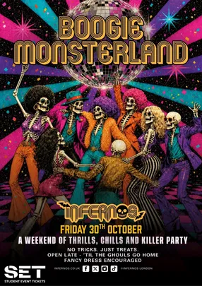 HALLOWEEN @ INFERNOS CLAPHAM FRIDAY 30TH OCTOBER