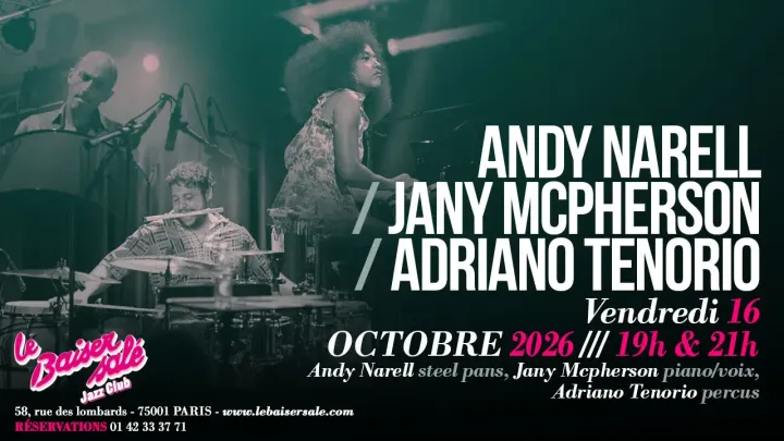 #FestivalJazzSurSeine ANDY NARELL / JANY McPHERSON