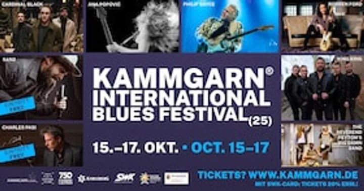 Kammgarn Int. Blues Festival (25) - Robben Ford, King King, The Reverend Peyton's Big Damn Band
