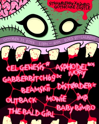 ☆ Strawberry Gothcake x Bimbo Castle Halloween 2026 ☆